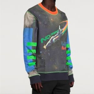 BALMAIN Oversized Cotton Sweatshirt